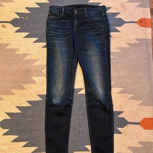 Joes Jeans mid rise skinny ankle.